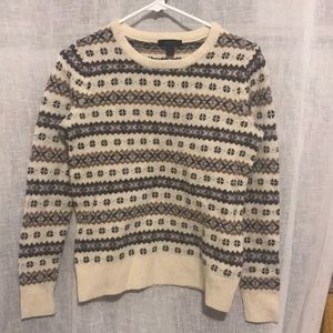 NWOT J.Crew 100% wool sweater.